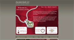 Desktop Screenshot of annaquinnjewelry.com